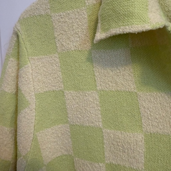 UGG Jeannie Checkerboard Terry Button-down Shirt size XL - Picture 6 of 12